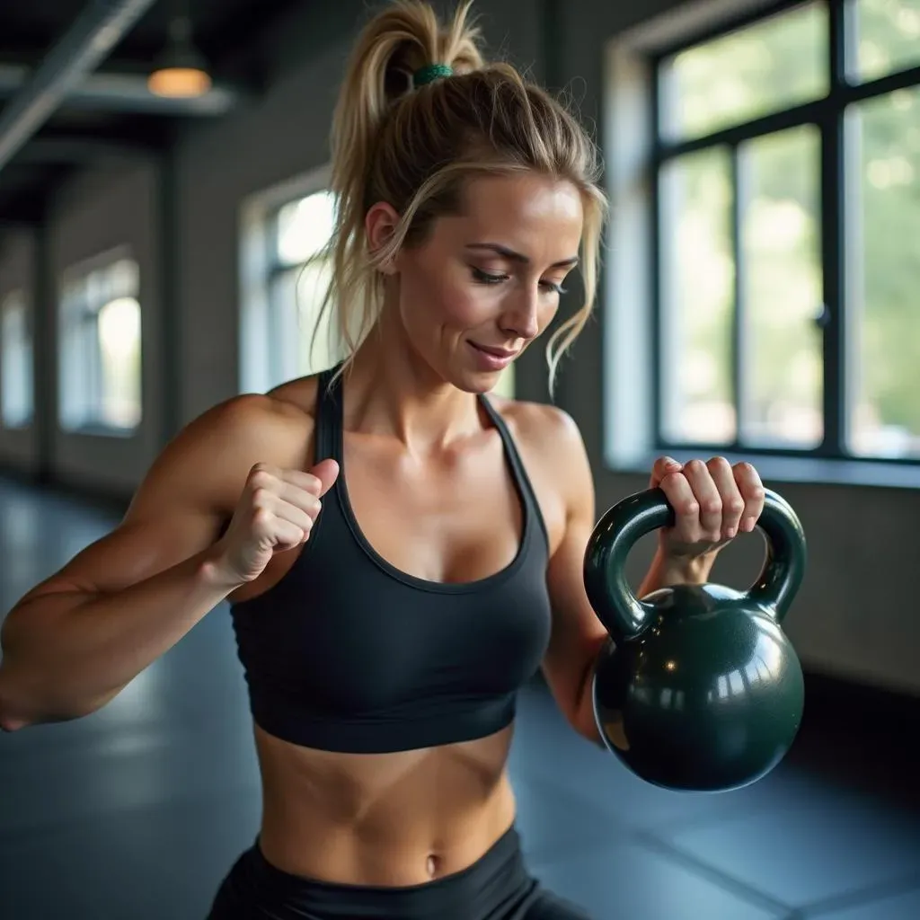 Power Up: 8 lb Kettlebell Exercises for a Full Body Burn