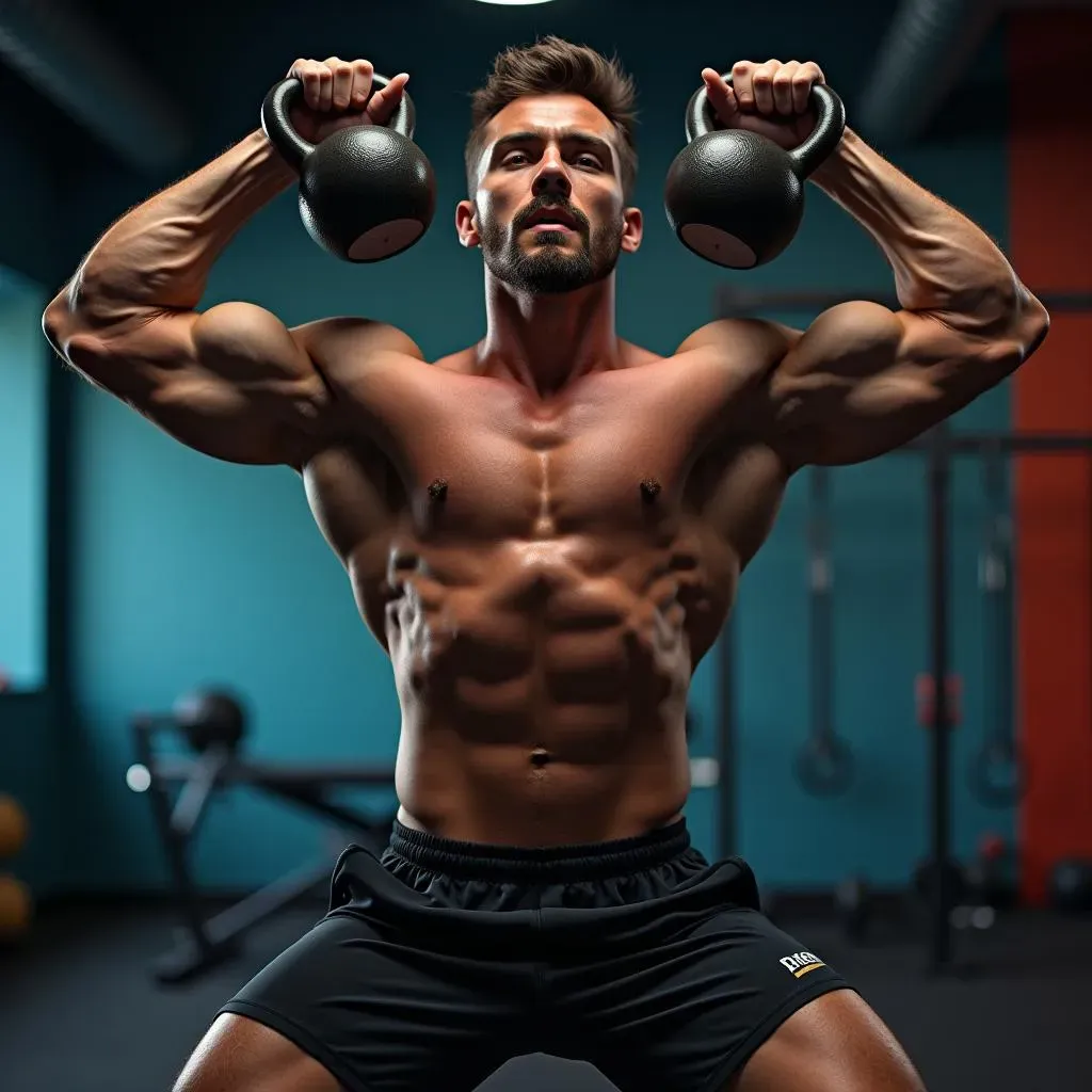 Advanced Kettlebell Exercises for Arms and Abs