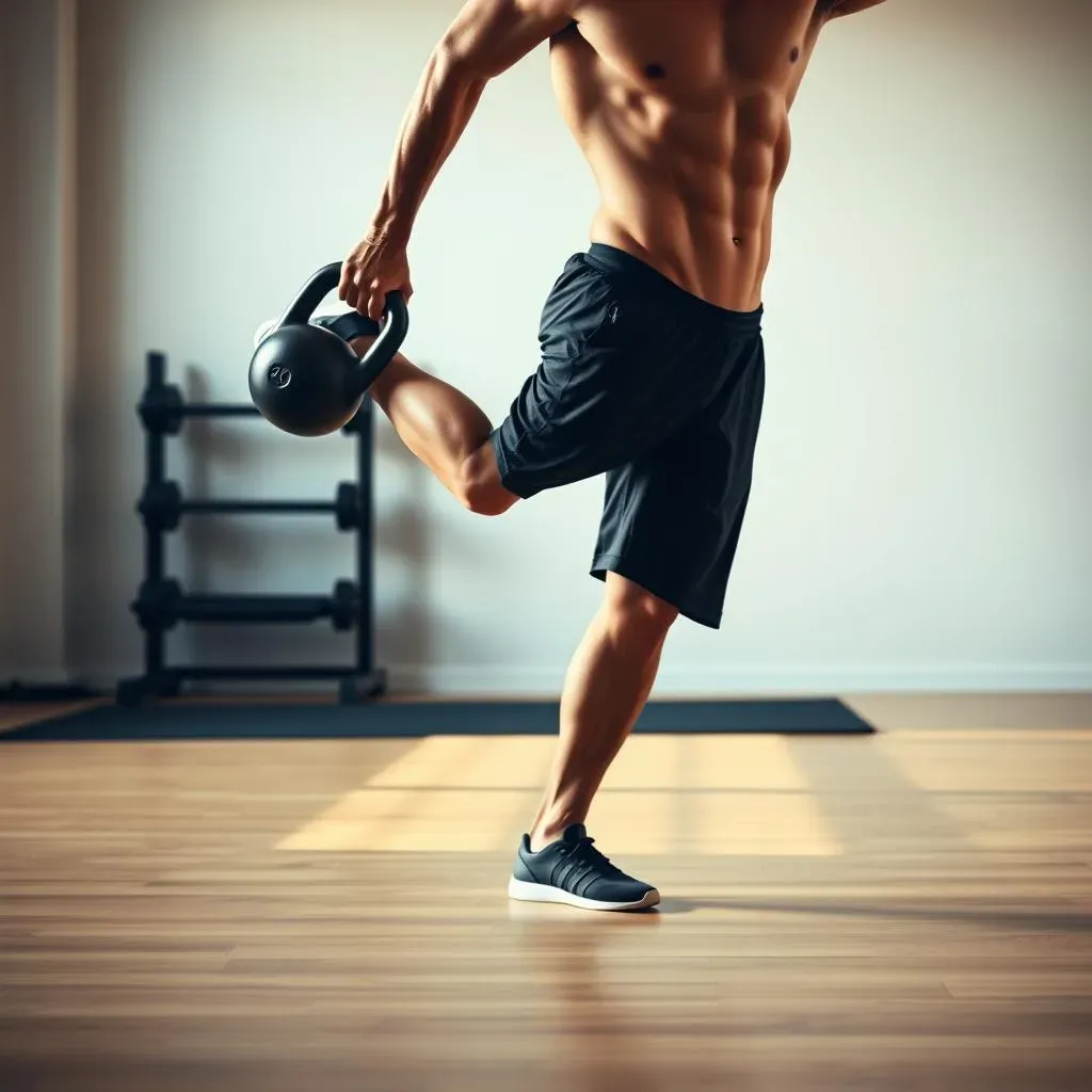 Advanced Kettlebell Leg Workout: SingleLeg Deadlift and Racked Squat