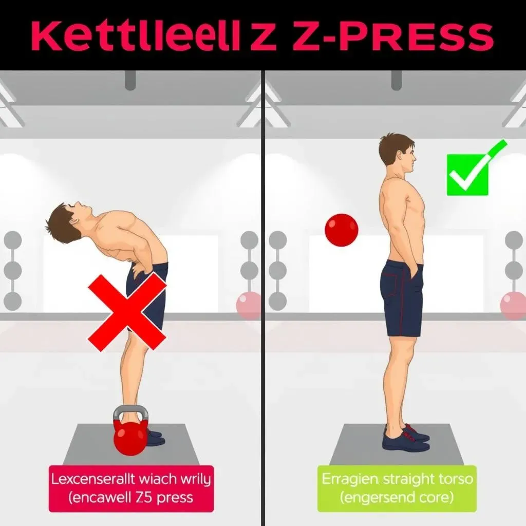 Avoiding Common Mistakes in the Kettlebell Z Press