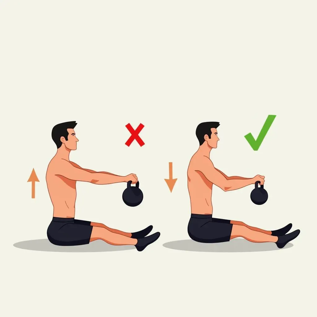 Avoiding Pitfalls: Common Double Kettlebell Z Press Mistakes