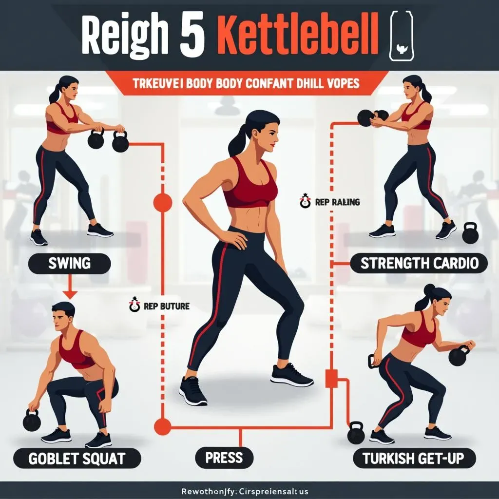 Crafting Your Kettlebell Workout: Integrating these 5 Kettlebell Exercises