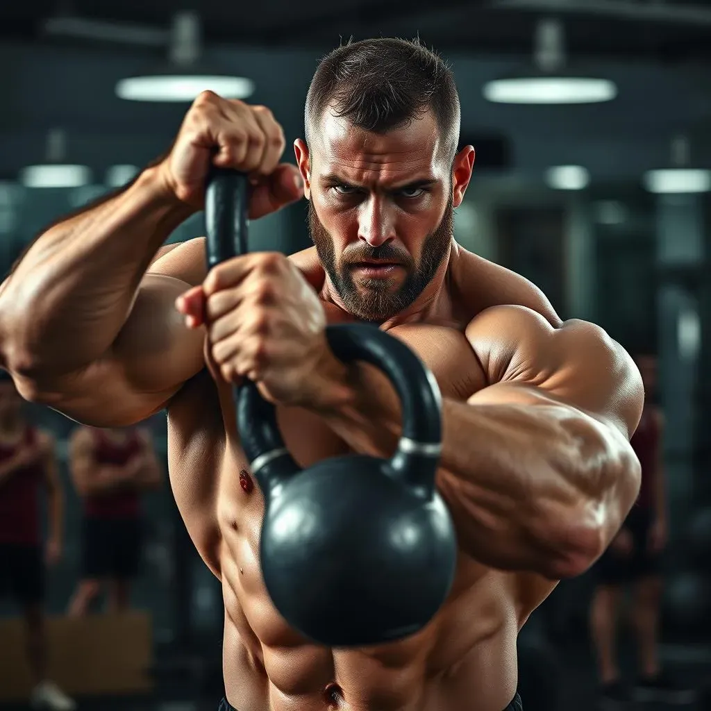 Powerful Full Body Muscle Building Kettlebell Workout