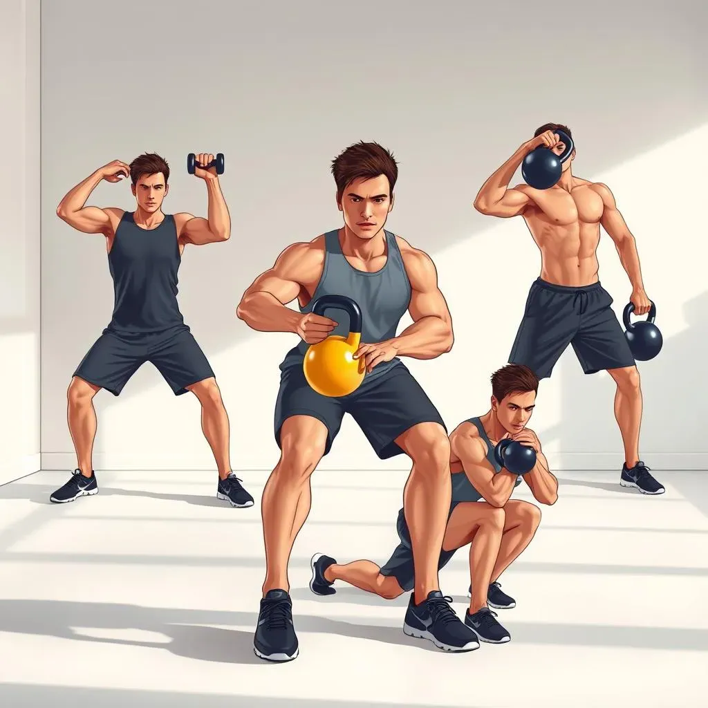 Kettlebell Combination Exercises for Arms: Full Body Engagement