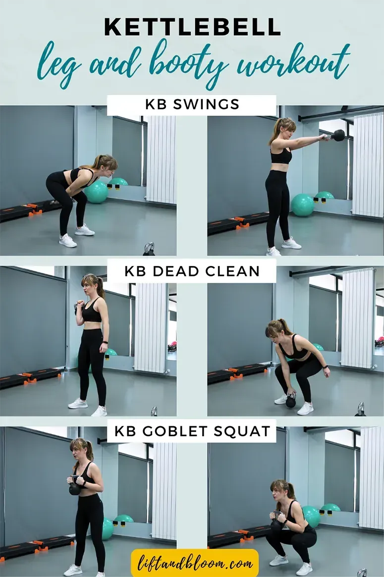 Ultimate kettlebell leg workout routine to build muscle