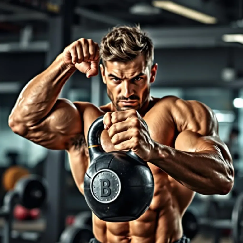 Maximize Your Kettlebell Shoulder Workout: Exercises for Strong Delts