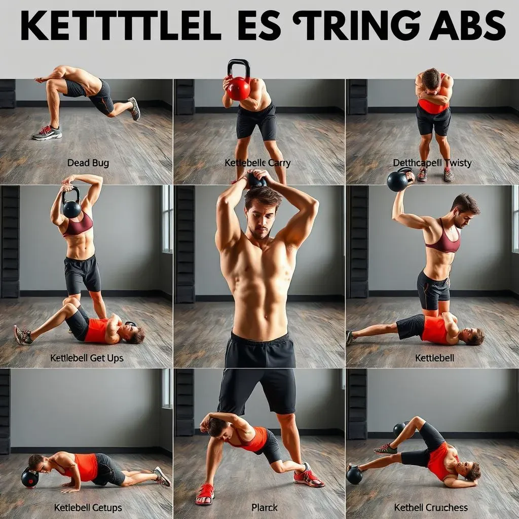 Nine Kettlebell Exercises for Strong Abs