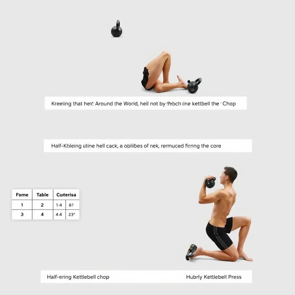 Other Effective Kneeling Kettlebell Exercises for a Full Ab Workout