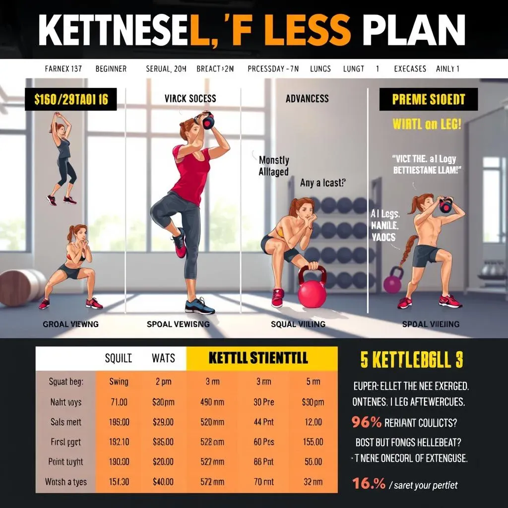Putting It All Together: Your Legs Workout with Kettlebells Plan