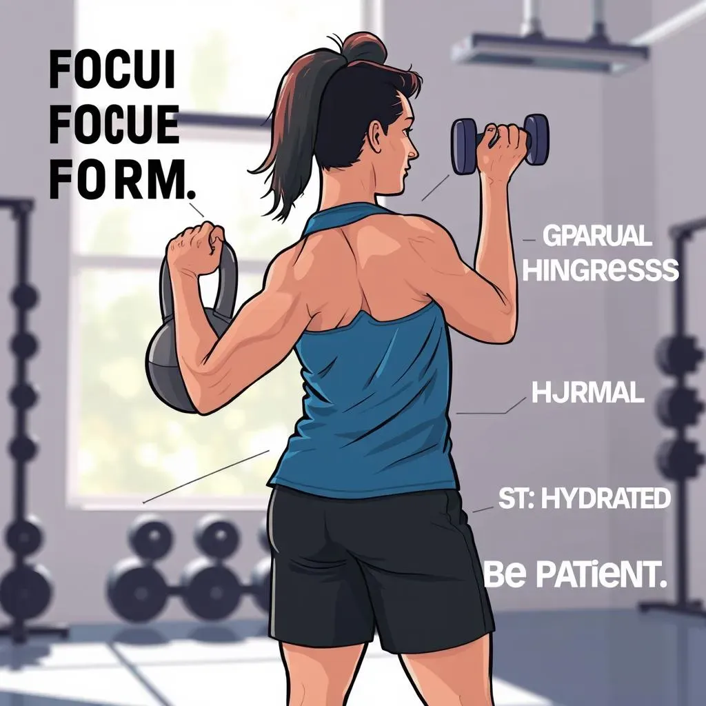 Tips for Success with Your Kettlebell and Dumbbell Workout