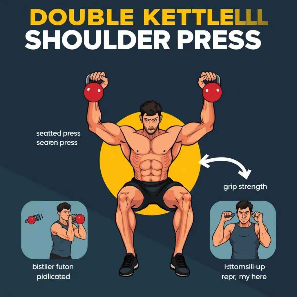 Variations and Progressions of the Double Kettlebell Shoulder Press