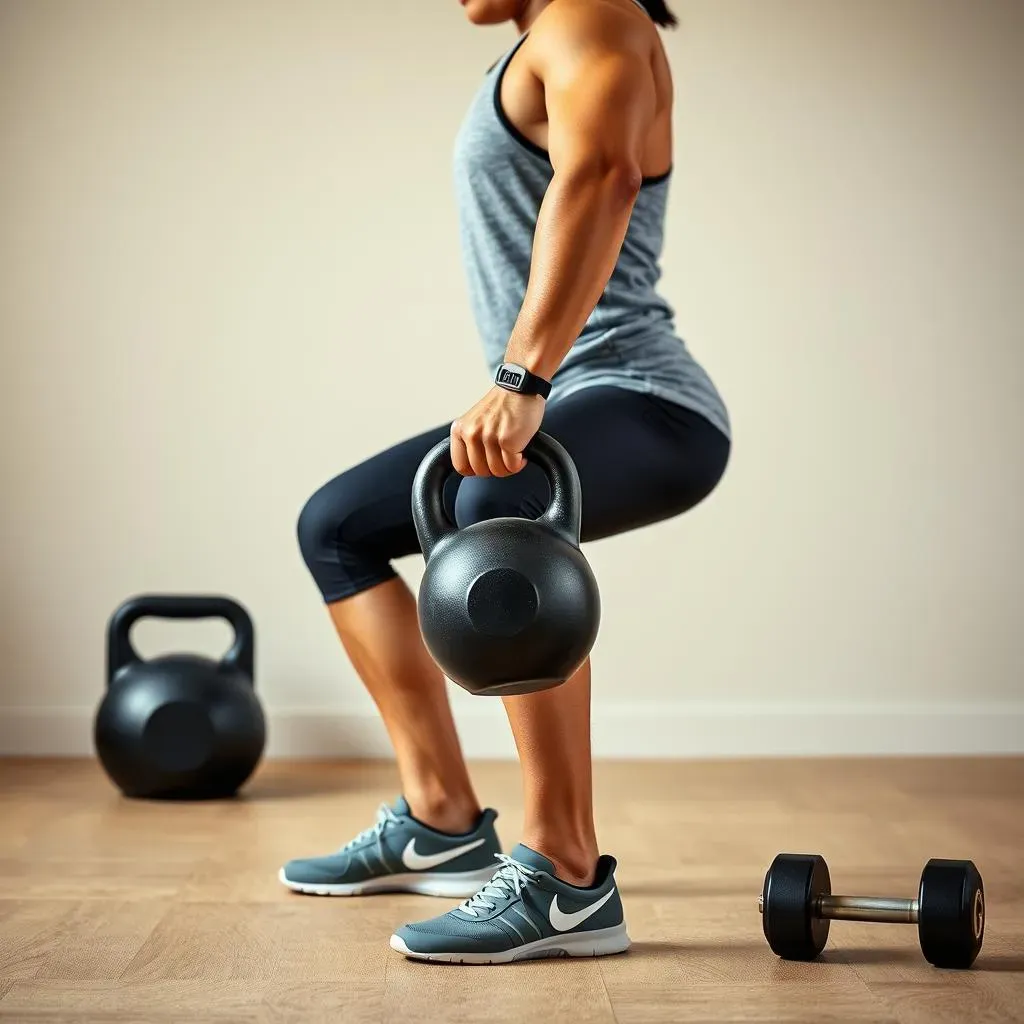 What Size Kettlebell and Dumbbells to Use for Your Leg Workout